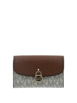 Michael Kors Damen Portmonees Beige | online kaufen