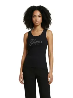 Guess Damen Tank-Tops Schwarz | online kaufen