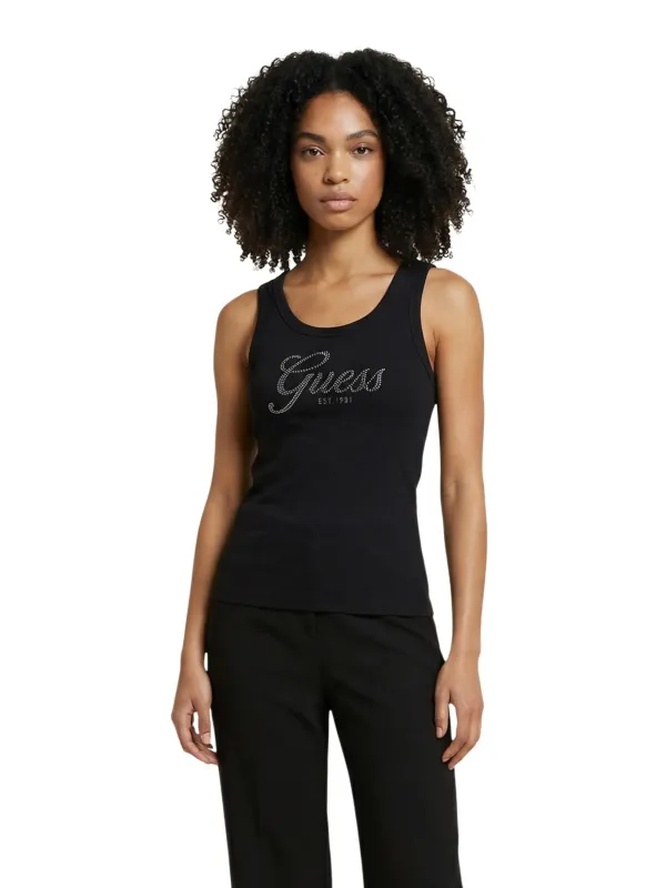 Guess Damen Tank-Tops Schwarz | online kaufen