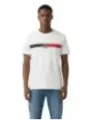 Tommy Hilfiger Jeans Herren T-Shirt Weiß | online kaufen