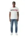 Tommy Hilfiger Jeans Herren T-Shirt Weiß | online kaufen