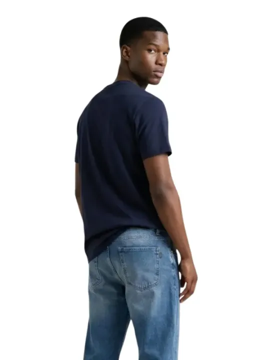Tommy Hilfiger Jeans Herren T-Shirt Blau | online kaufen