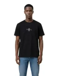 Tommy Hilfiger Jeans Herren T-Shirt Schwarz | online kaufen