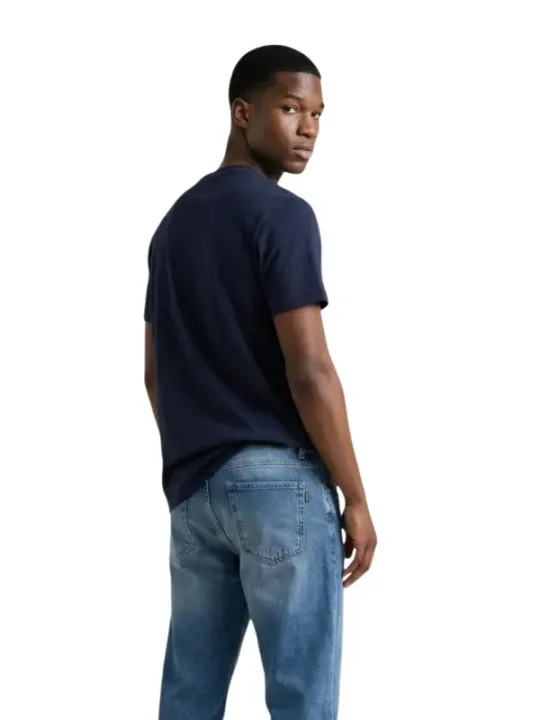 Tommy Hilfiger Jeans Herren T-Shirt Blau | online kaufen