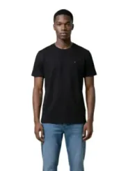 Tommy Hilfiger Jeans Herren T-Shirt Schwarz | online kaufen