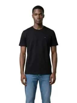 Tommy Hilfiger Herren T-Shirt Schwarz mieten – Flex-Fashion