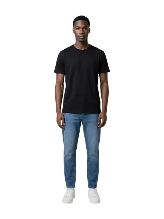 Tommy Hilfiger Jeans Herren T-Shirt Schwarz | online kaufen