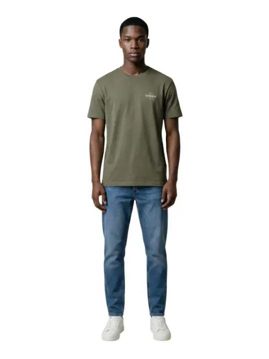 Calvin Klein Jeans Herren T-Shirt Grün | online kaufen