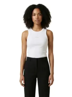 Calvin Klein Jeans Damen Tank-Tops Weiß | online kaufen