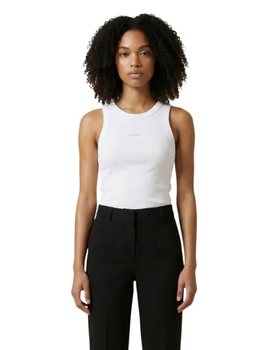 Calvin Klein Jeans Damen Tank-Tops Weiß | online kaufen