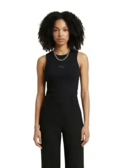 Calvin Klein Jeans Damen Tank-Tops Schwarz | online kaufen