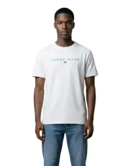 Tommy Hilfiger Jeans Herren T-Shirt Weiß | online kaufen