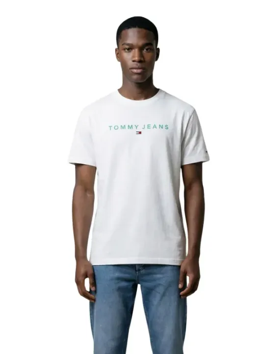 Tommy Hilfiger Jeans Herren T-Shirt Weiß | online kaufen