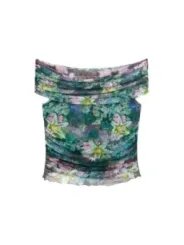 Desigual Damen Top Azurblau | online kaufen