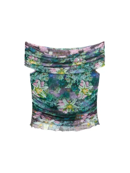 Desigual Damen Top Azurblau | online kaufen