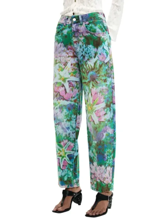 Desigual Damen Jeans Azurblau | online kaufen