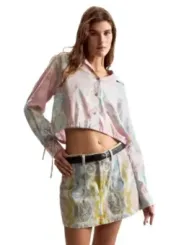 Desigual Damen Hemd Rosa | online kaufen