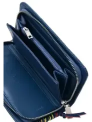 Desigual Damen Portmonees Azurblau | online kaufen