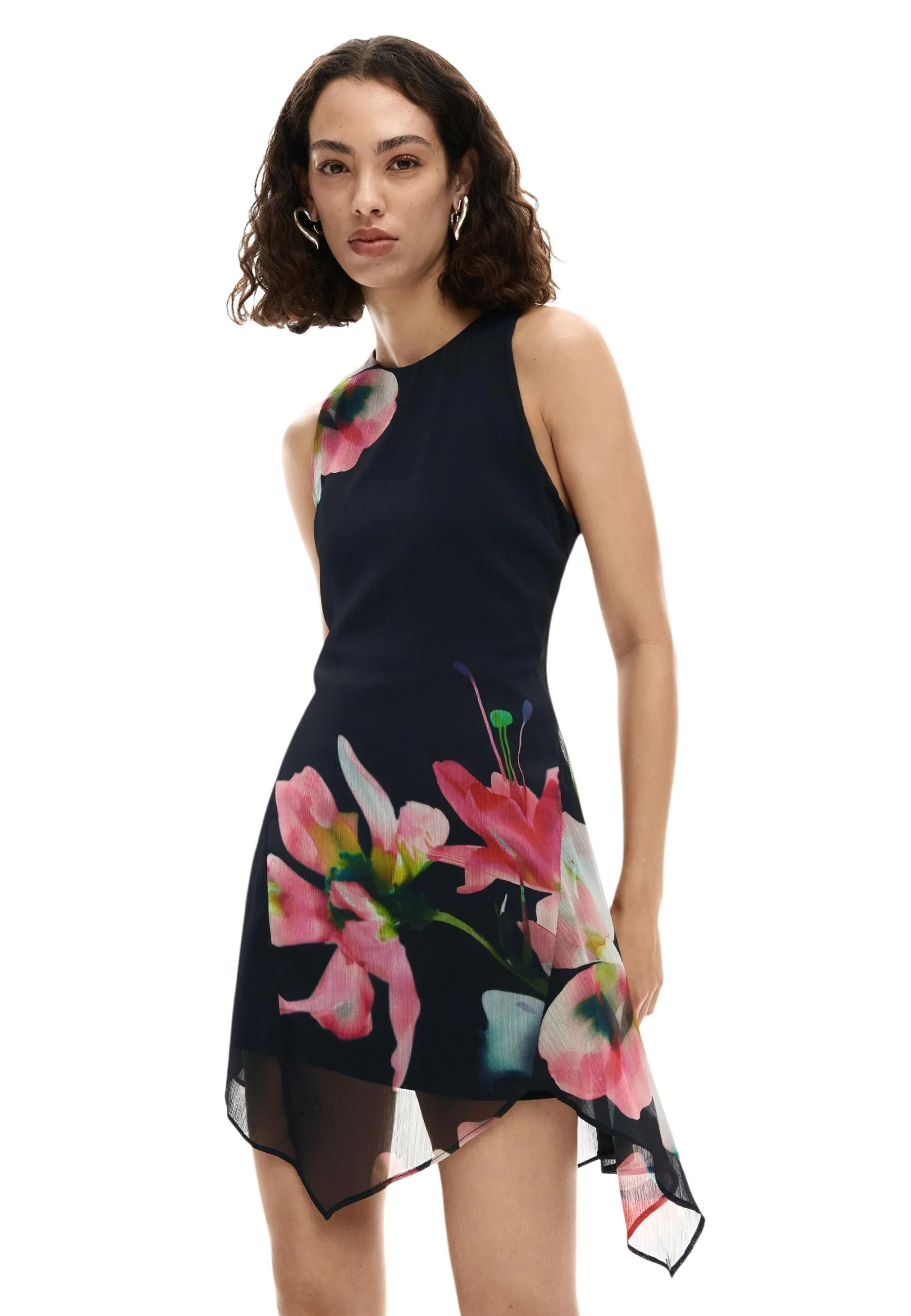 Desigual Damen Kleid Schwarz 508873