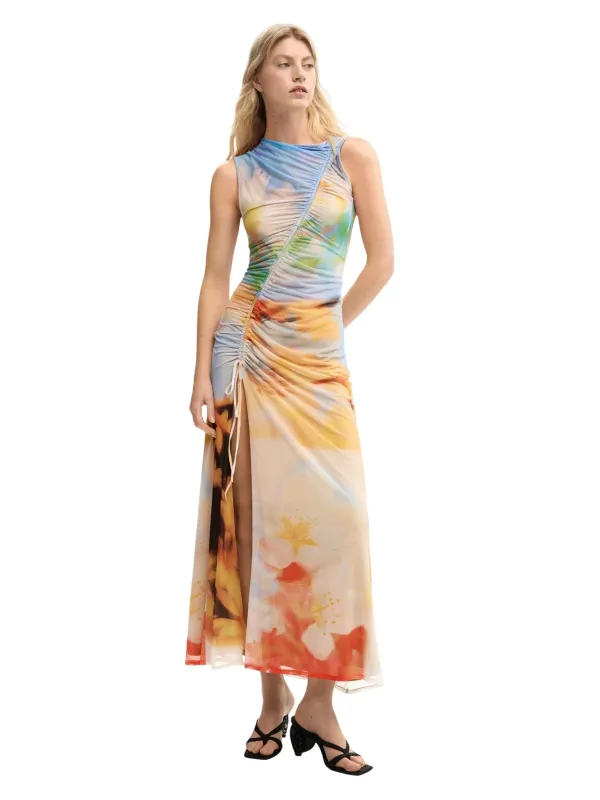 Desigual Damen Kleid Orange | online kaufen