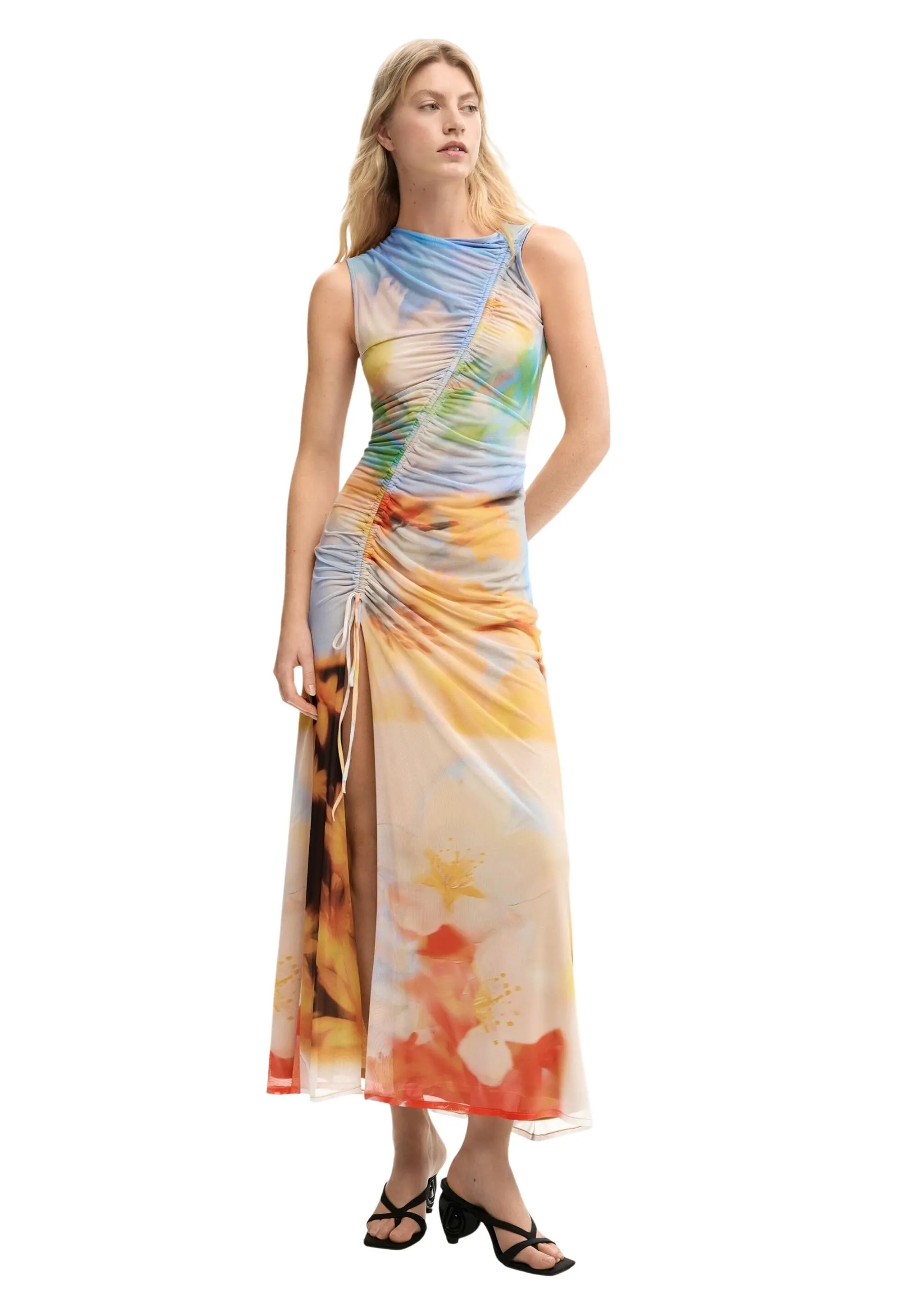 Desigual Damen Kleid Orange 508868