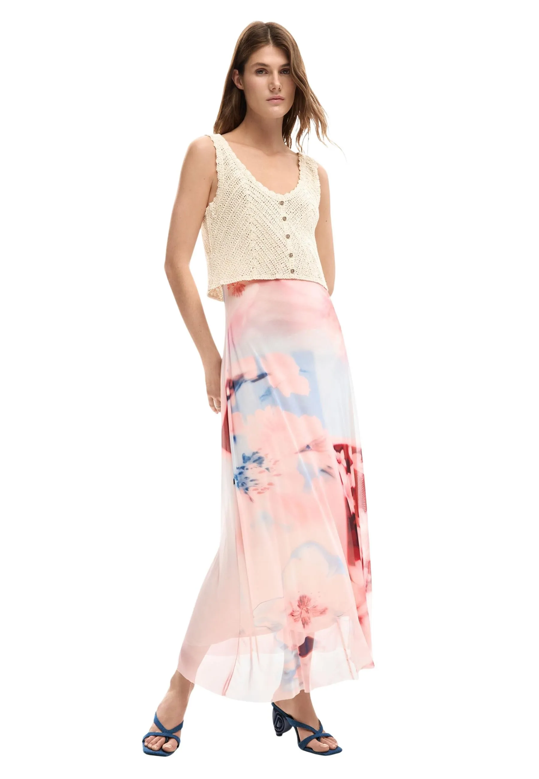 Desigual Damen Kleid Rosa 508867