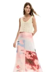 Desigual Damen Kleid Rosa | online kaufen