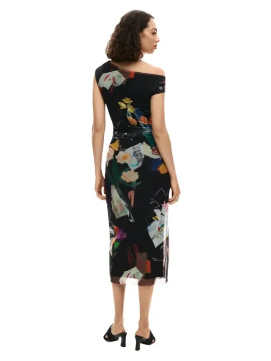 Desigual Damen Kleid Schwarz | online kaufen