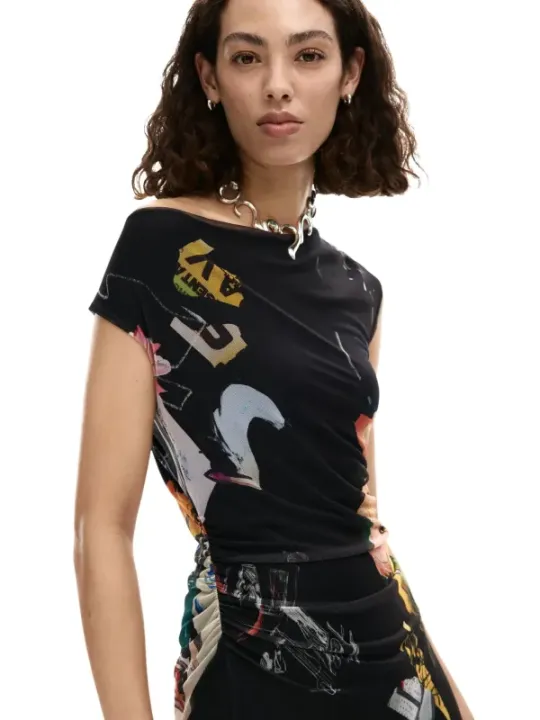 Desigual Damen Kleid Schwarz | online kaufen