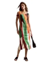 Desigual Damen Kleid Braun | online kaufen