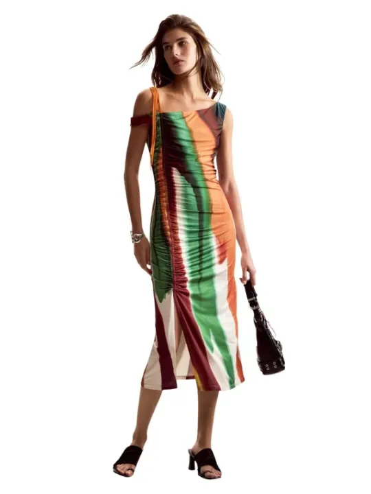 Desigual Damen Kleid Braun | online kaufen