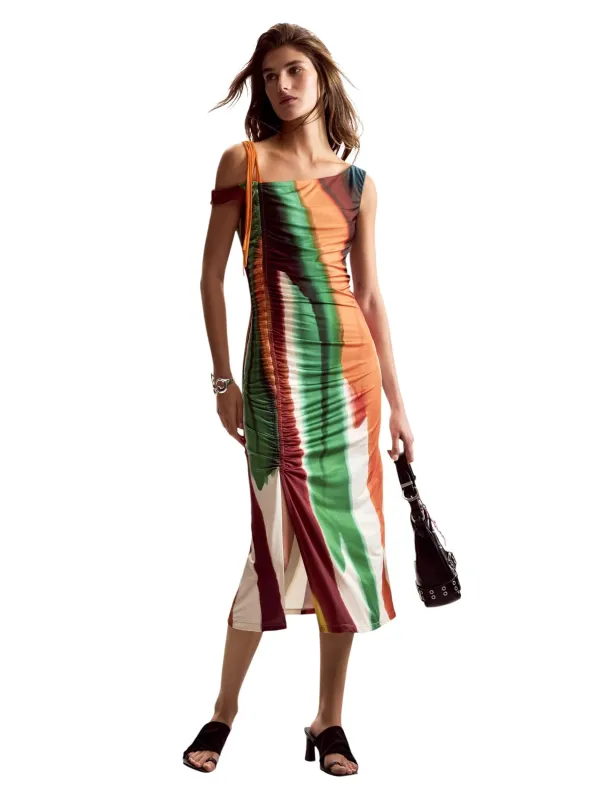 Desigual Damen Kleid Braun | online kaufen