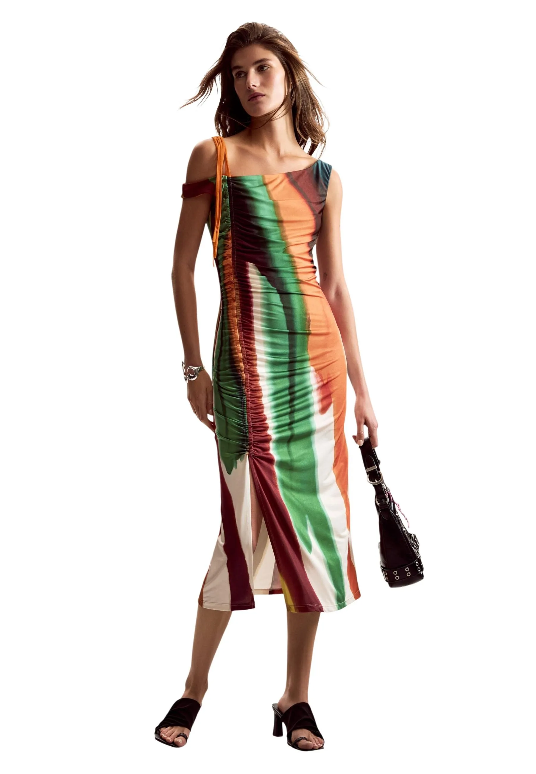 Desigual Damen Kleid Braun 508865