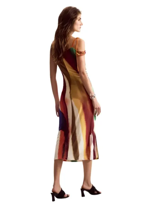 Desigual Damen Kleid Braun | online kaufen