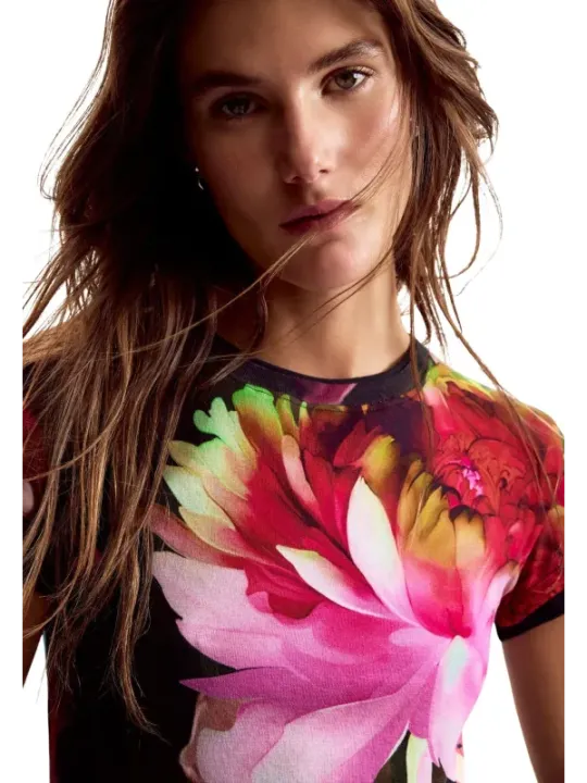 Desigual Damen T-Shirt Blau | online kaufen