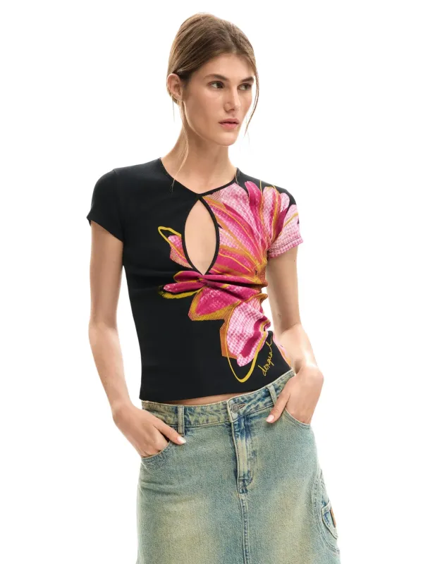 Desigual Damen T-Shirt Schwarz | online kaufen
