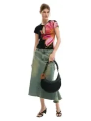 Desigual Damen T-Shirt Schwarz | online kaufen