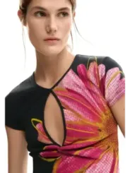 Desigual Damen T-Shirt Schwarz | online kaufen