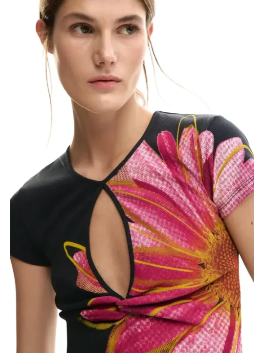 Desigual Damen T-Shirt Schwarz | online kaufen
