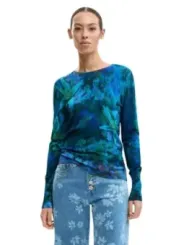 Desigual Damen Pullover Blau | online kaufen