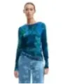 Desigual Damen Pullover Blau | online kaufen