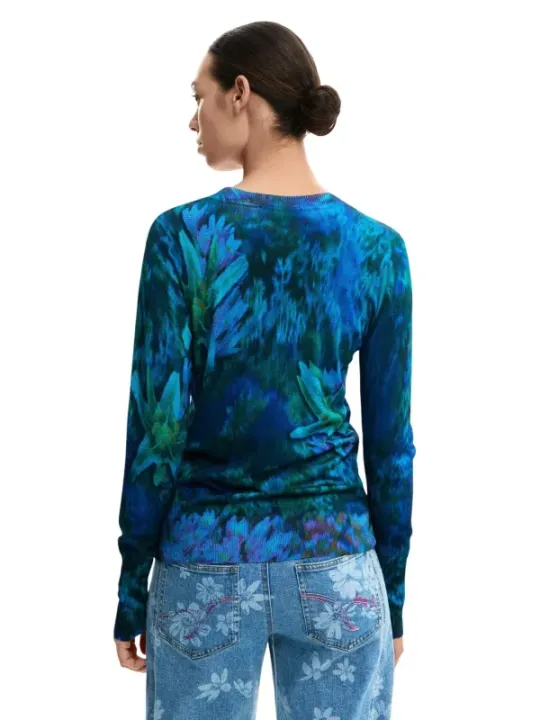 Desigual Damen Pullover Blau | online kaufen