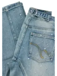 Desigual Damen Jeans Azurblau | online kaufen