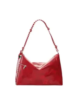 Miete Desigual Damen Tasche Rot - Stilvoller Verleih bei Flex-Fashion