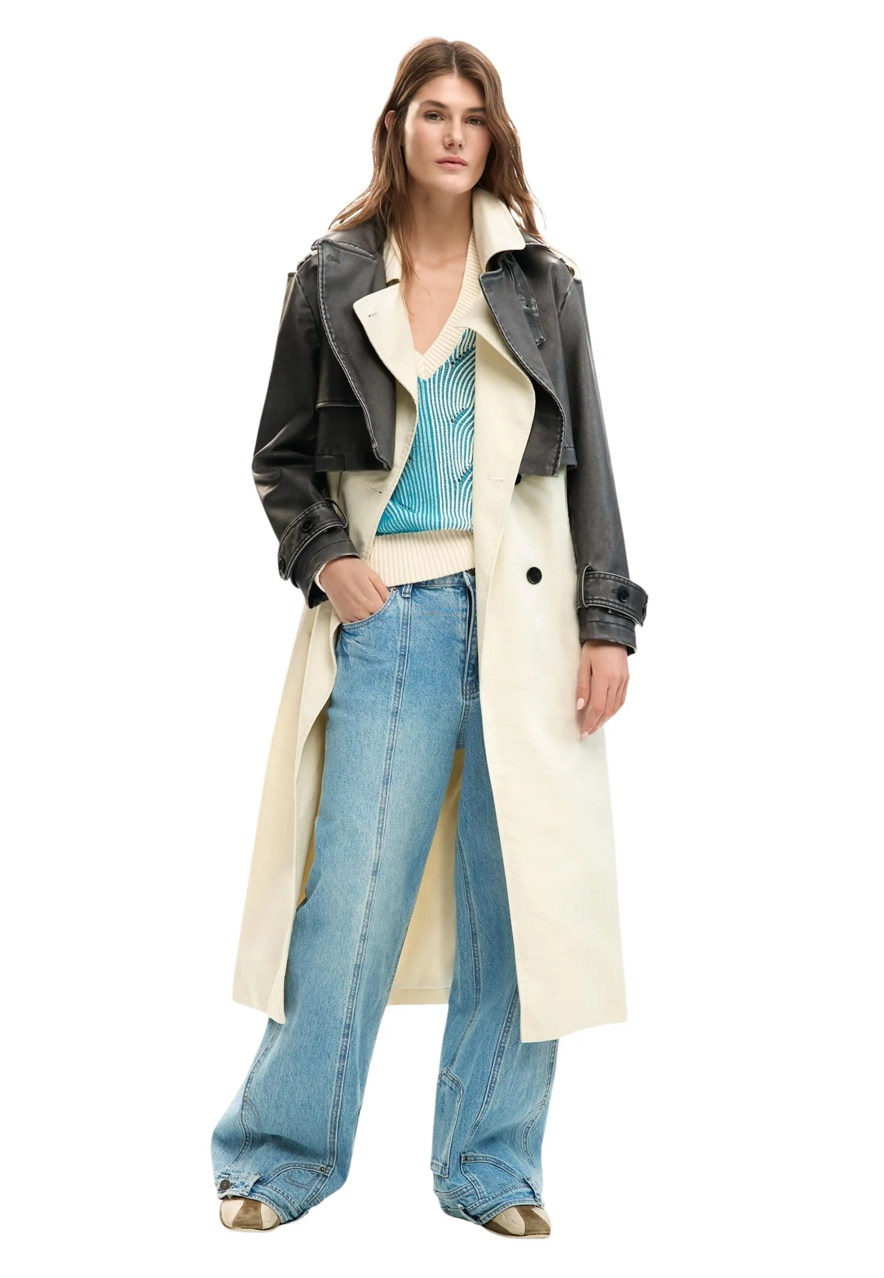 Damen Kostümjacken Beige 508665