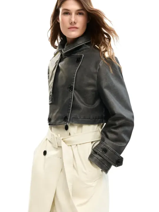 Desigual Damen Kostümjacken Beige | online kaufen