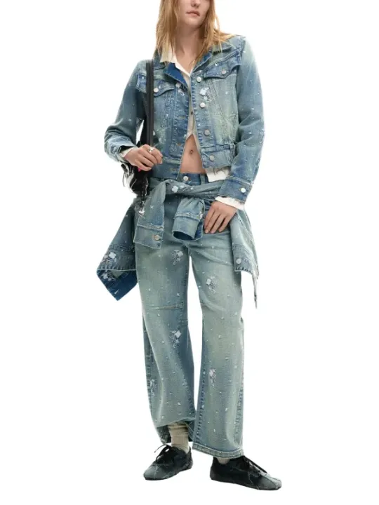 Desigual Damen Kostümjacken Azurblau | online kaufen