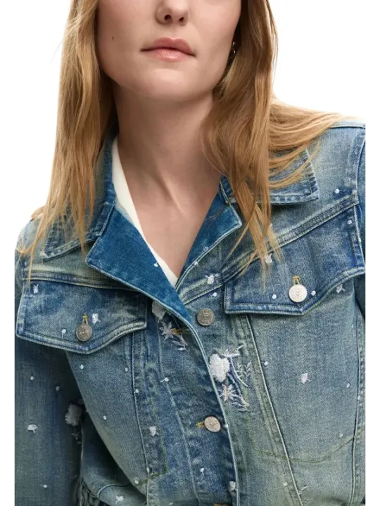 Desigual Damen Kostümjacken Azurblau | online kaufen