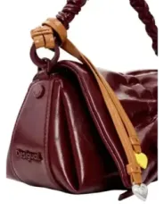 Desigual Damen Tasche Bordeaux | online kaufen