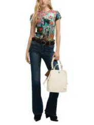 Desigual Damen Tasche Beige | online kaufen